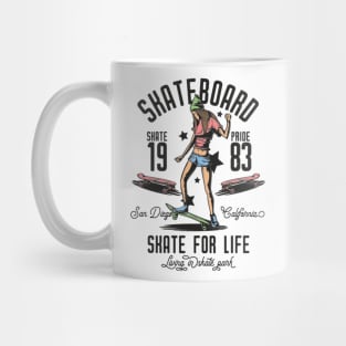 Skateboard California Mug